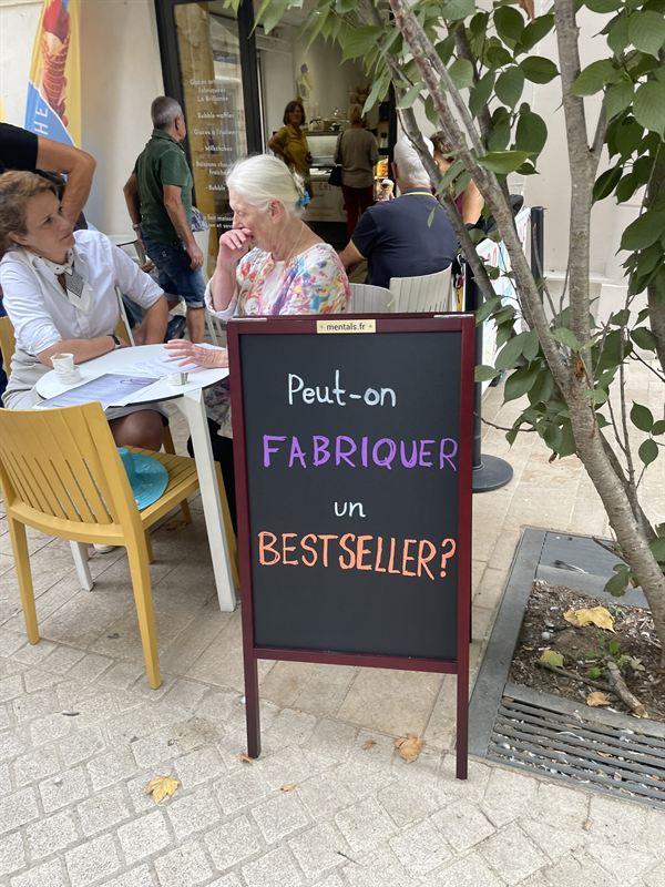 Ardoise Mentals à une terrasse : « Peut-on fabriquer un bestseller ? »